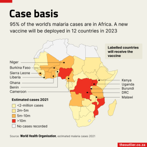 Malaria cases 2023-08-11