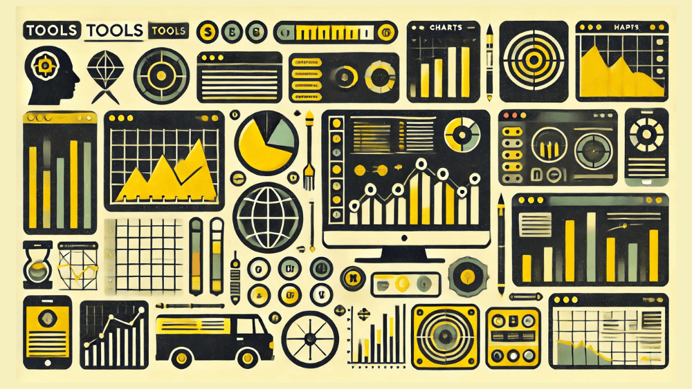 The tools we use to make our charts and dashboards